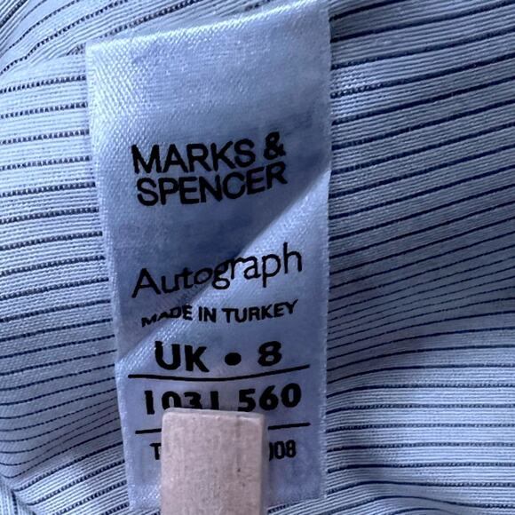 Womens Marks & Spencer Autograph Weekend Green Double Button Blazer Size 8 - Picture 5 of 6